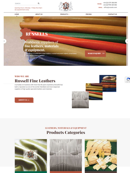 Russells-Website-Design